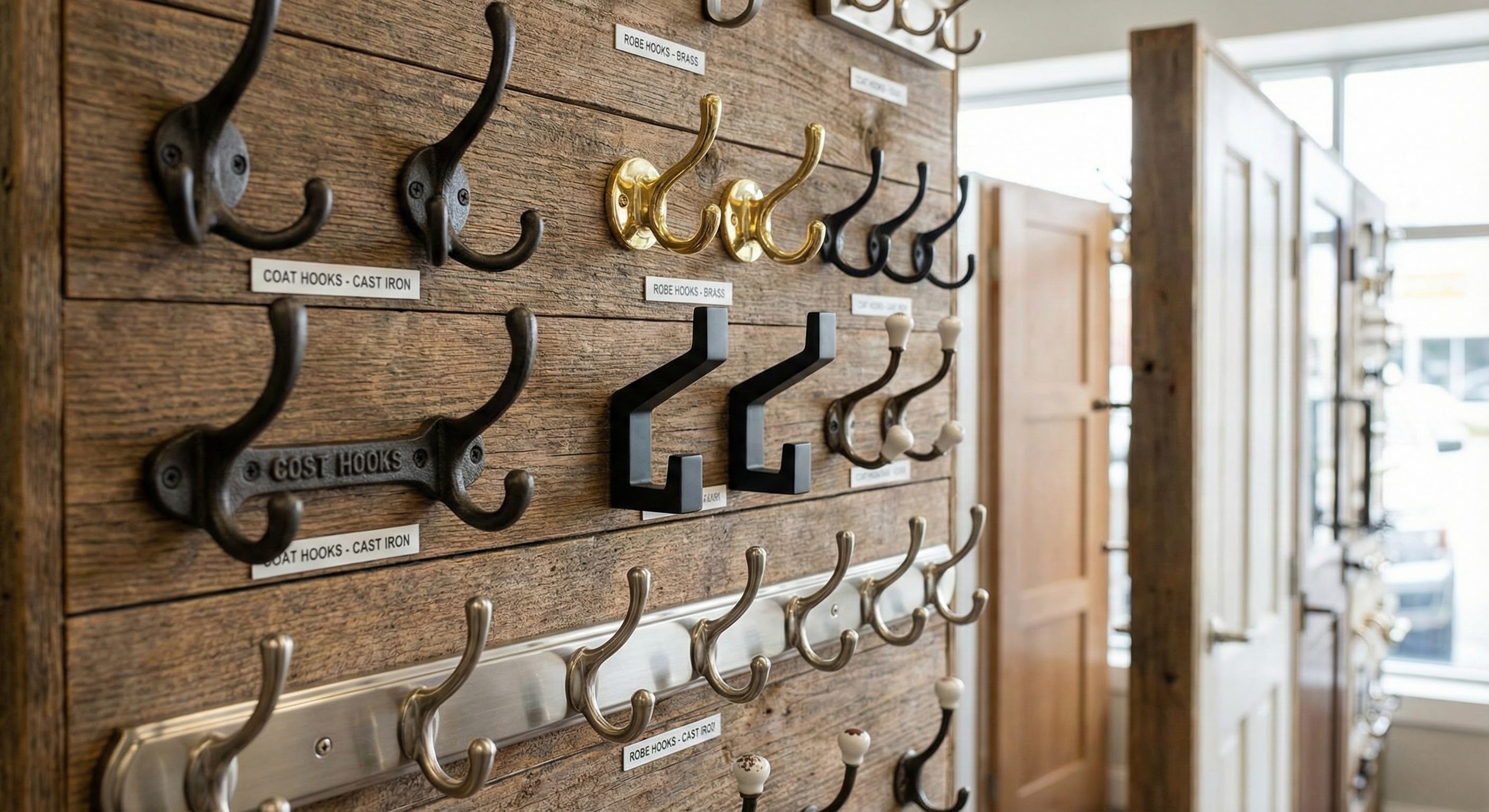 Coat Hooks and Robe Hooks