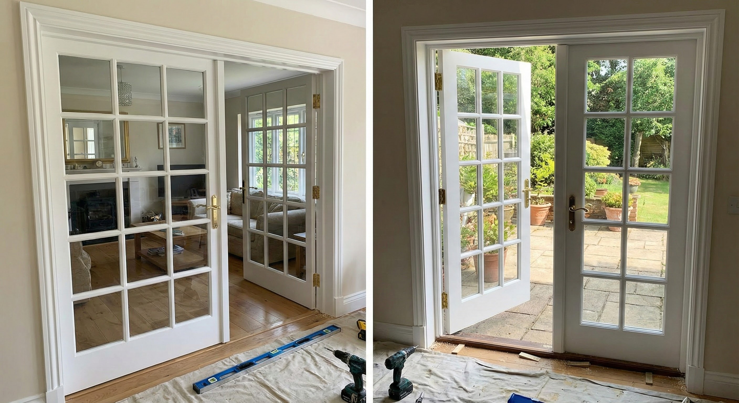 French Doors Installation